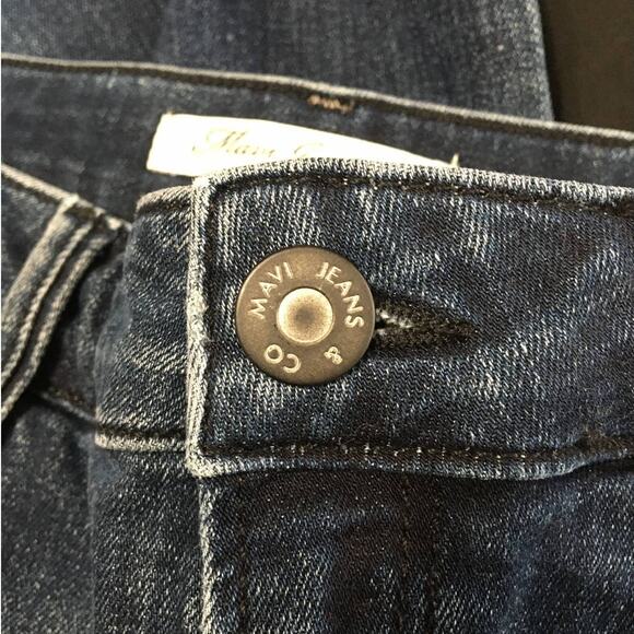Mavi Jeans Co Caisy Mid Rise Skinny Two Tone With Tuxedo Stripe Size 10 Medium - Picture 6 of 7